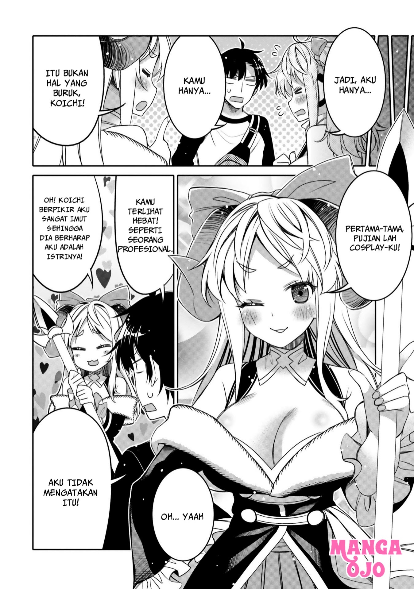 I am Worried that my Childhood Friend is too Cute! Chapter 08 Bahasa Indonesia